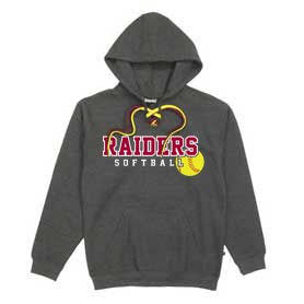 Spencer Raiders Softball Faceoff Hoodie